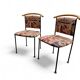 2 x Vintage Italian side / desk chair 1980s