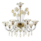 Lyvely Floreal Romantic Murano Glass Chandelier