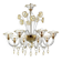 Lyvely Floreal Romantic Murano Glass Chandelier