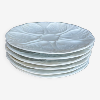 6 oyster plates