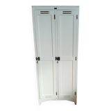 Old Parisian wooden locker room/wardrobe