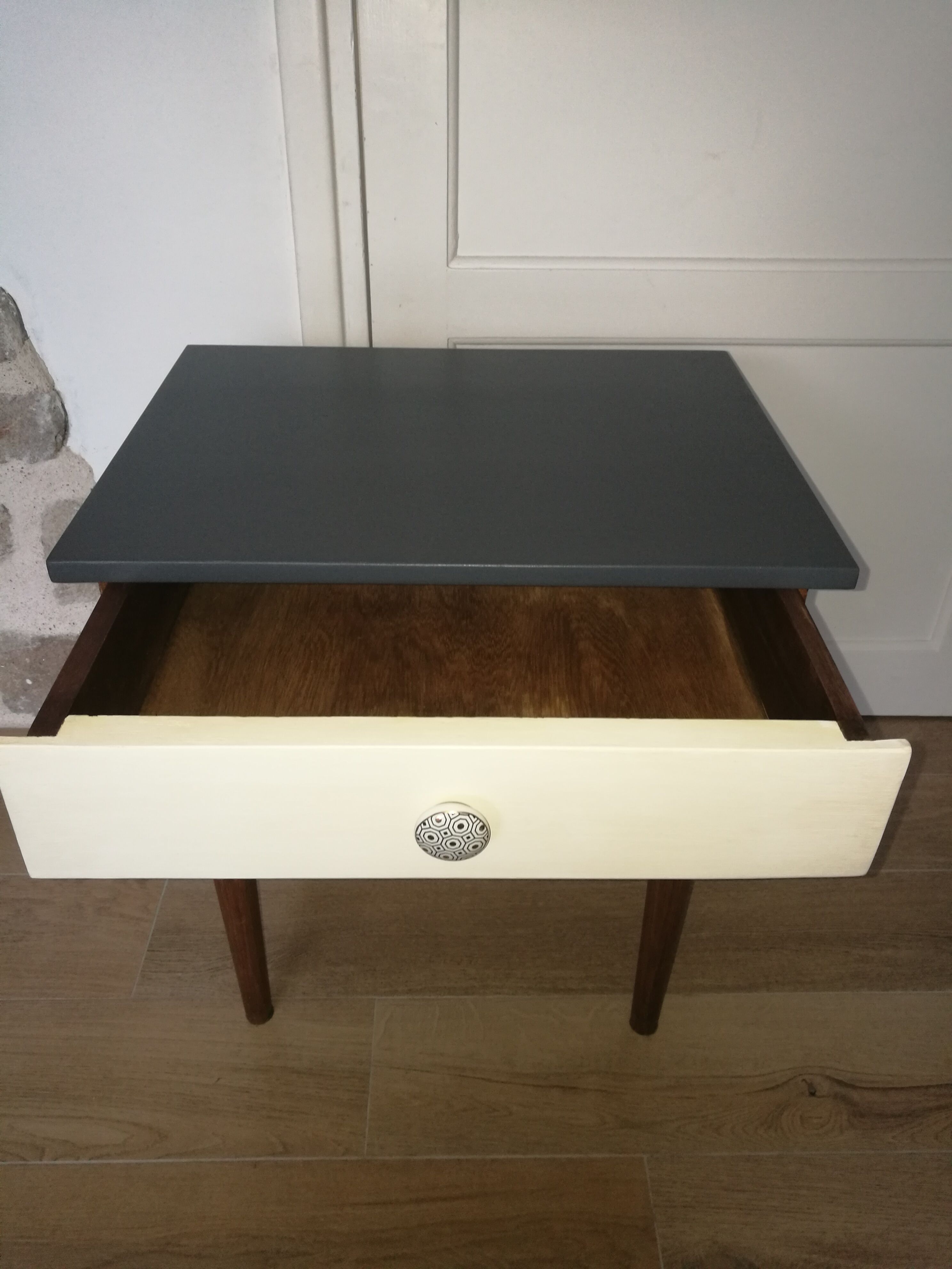 Vintage bedside table