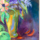 Perfume of Apples, oil on canvas signed