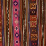 Handwoven Vintage Rug – Natural and Elegant 148x 220 cm