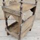 Ancien cabinet d'offrandes en teck birman