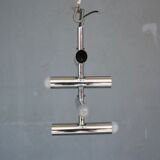 Chrome chandelier vintage 1970 swivel design