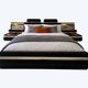 Vintage 1970s platform bed, futuristic style, Fratelli Proserpio.