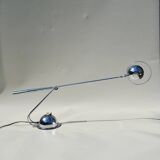 Chrome rocker desk lamp Aluminor 80s