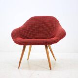 Set of three fiberglass armchairs by František Jirák, 1970s