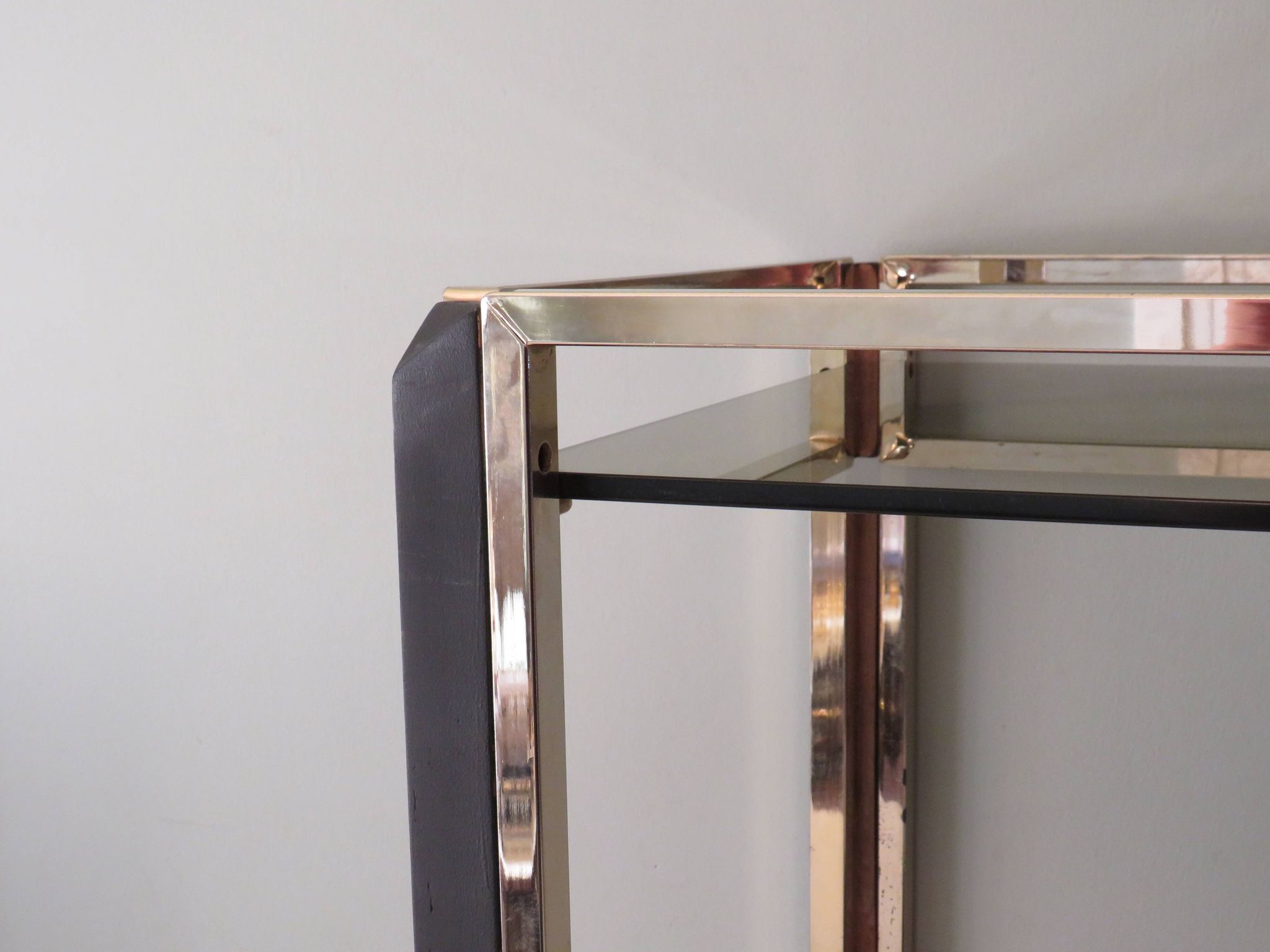 Vintage Italian beverage cart in the style of Romeo Rega, 1970