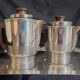 Art Deco coffee and tea service, silversmith Noël Collet, 1930s, 5 pieces.