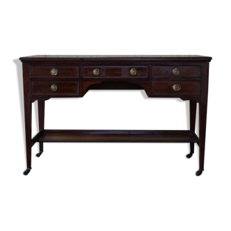 Mahogany office late nineteenth Napoleon l