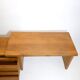 Pierre Chapo, bureau B19E en orme massif, 1970s.