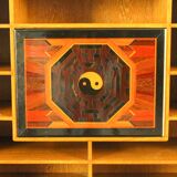 Solid high quality teak art deco secretaire by Gerson’s furniture store, produced in Bangkok, 1930s