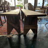 Large pair of benches