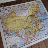 China's Ancient School Map 52 - Vidal Lablache