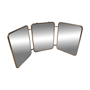 miroir triptyque de barbier