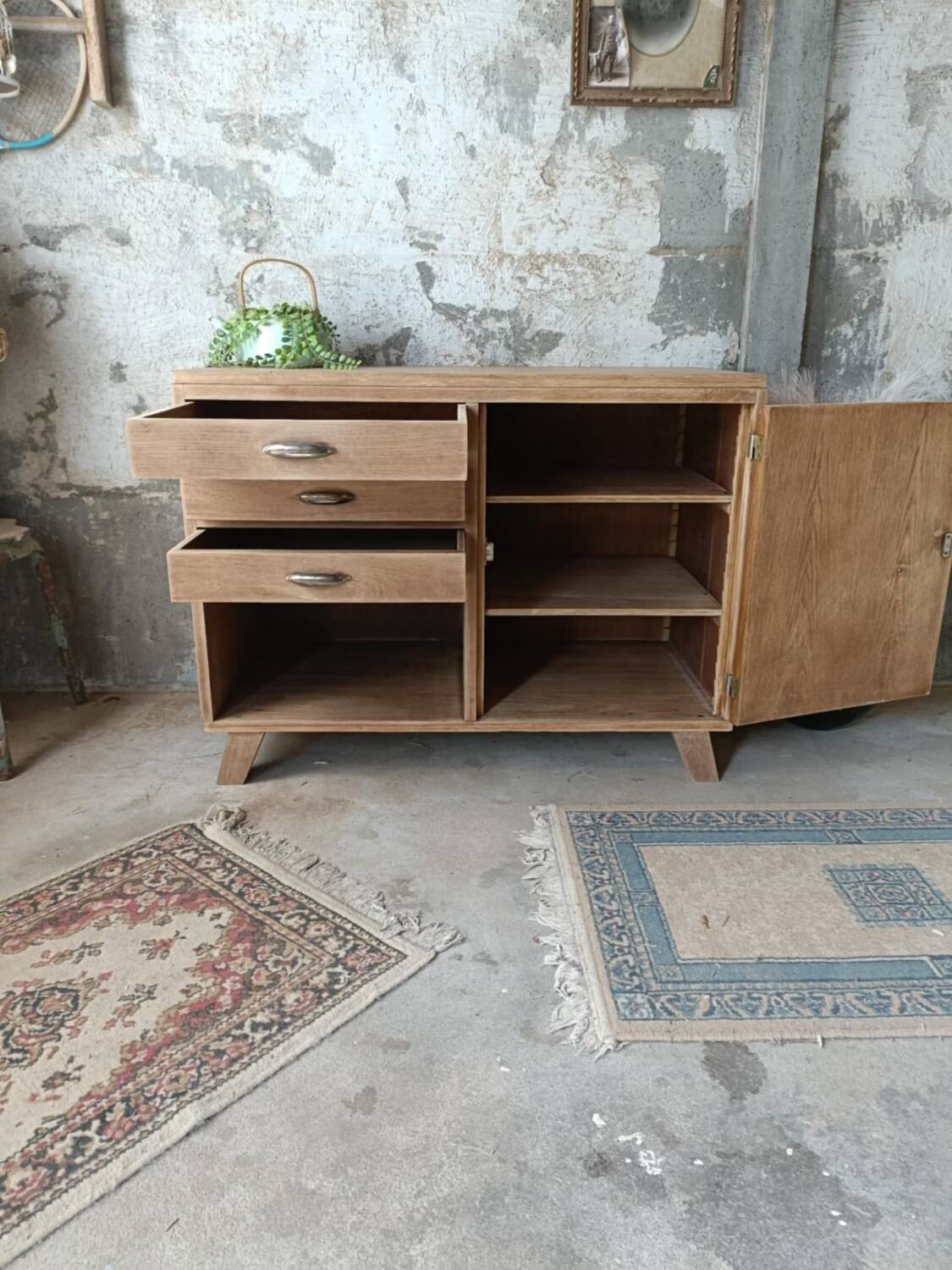 Wooden sideboard
