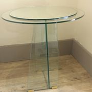 Glass gueridon, 1970