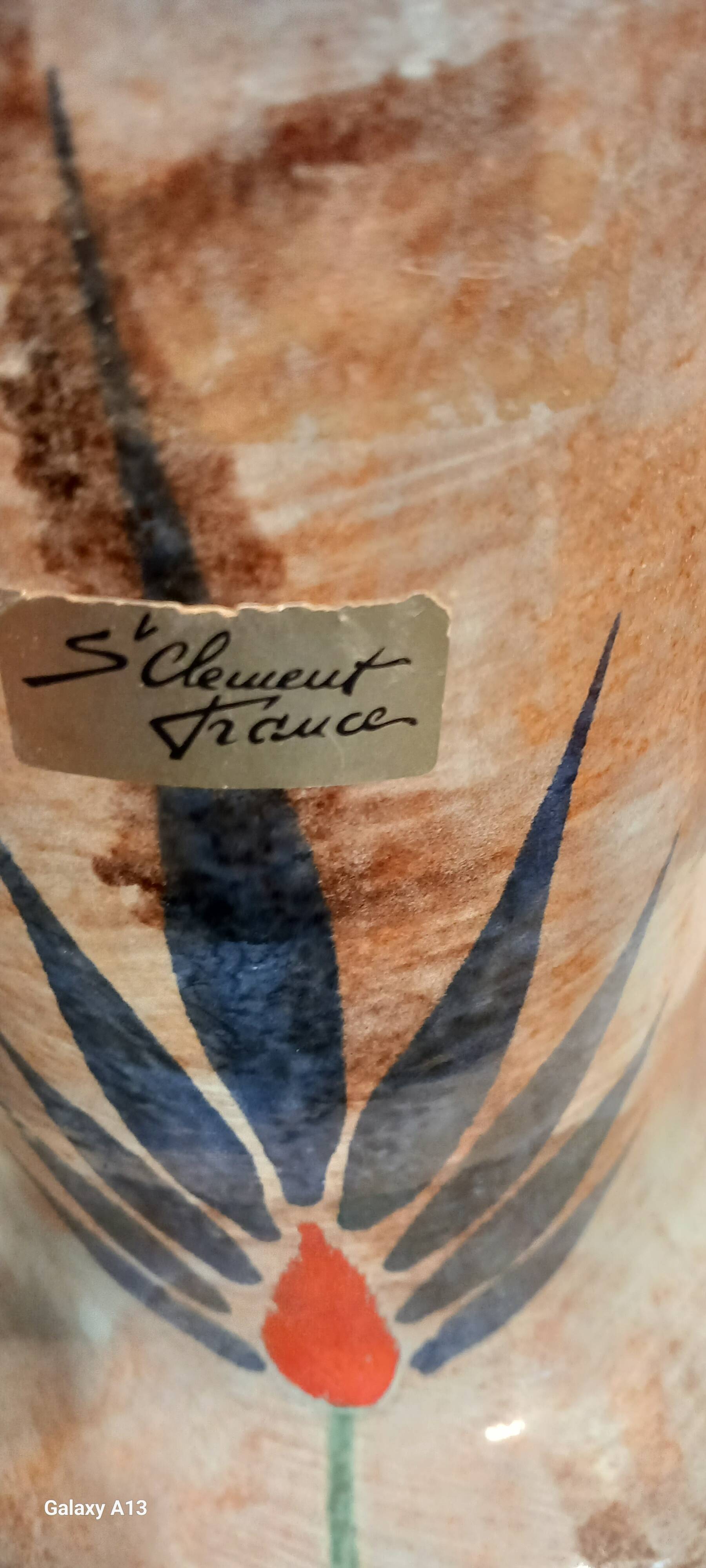 Large st clement flower vase