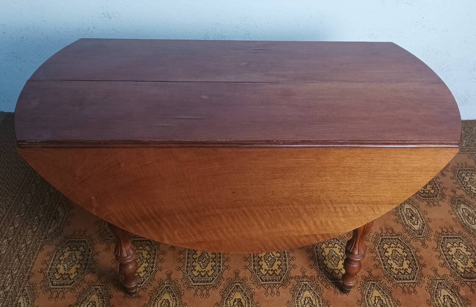 Louis Philippe period walnut table
