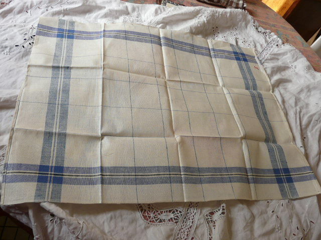 12 old tea towels in new mestizo monogram L