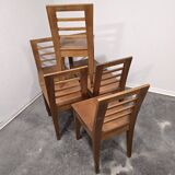 Statement chairs 1960s, Set of 6