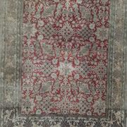 Sublime Oriental Silk Carpet - Hand-Knotted - Persian Design - 124 x 78 cm