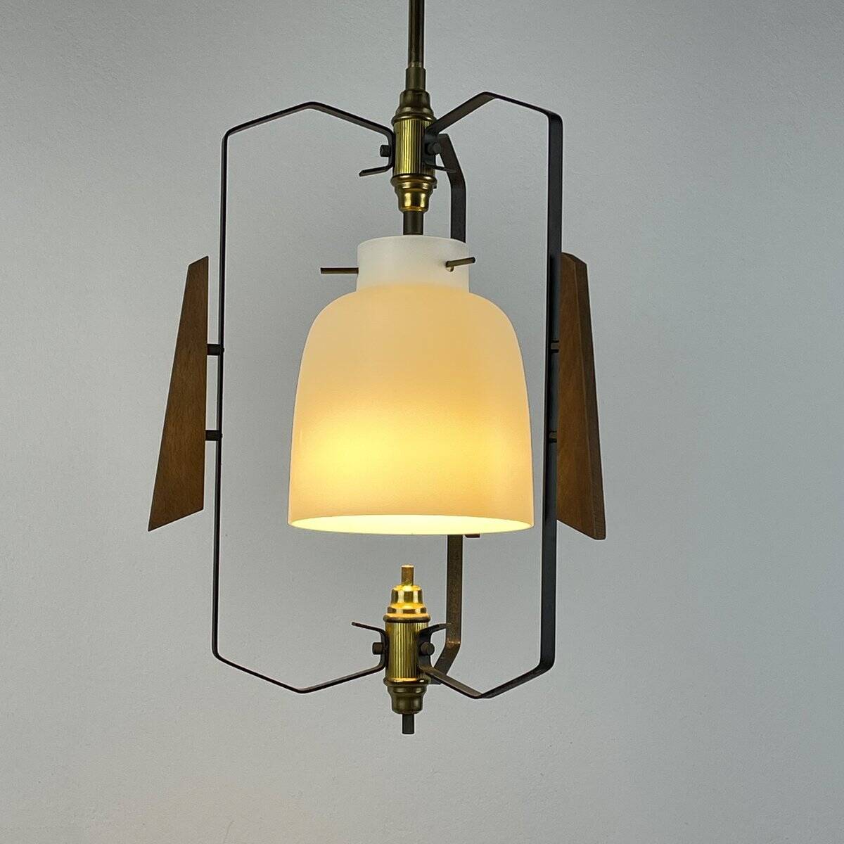 Vintage pendant lamp by Stilnovo, Italy, 1950s.