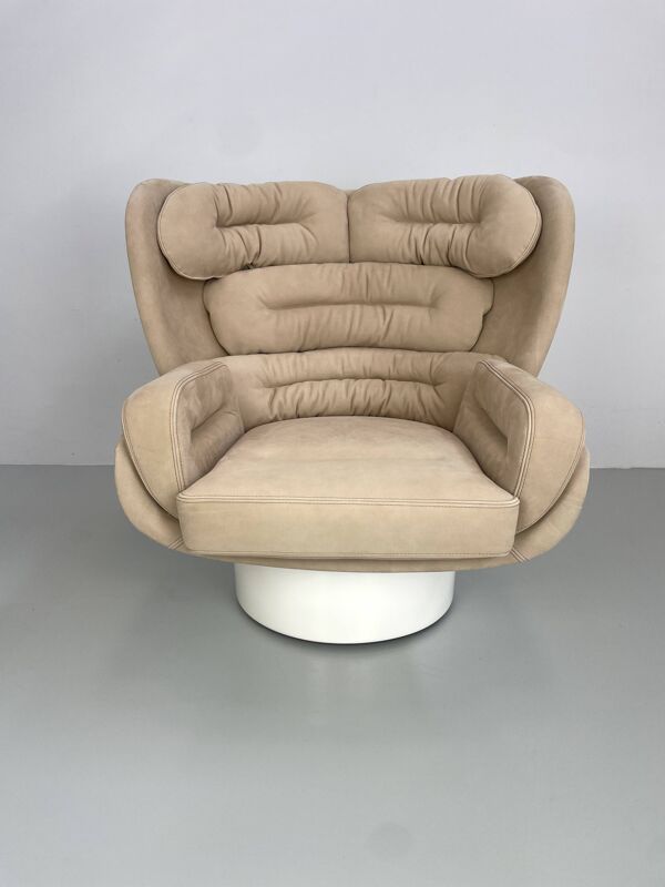 Chaise Elda par Joe Colombo pour Longhi