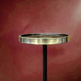 Art Deco floor ashtray in brass and metal