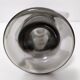 Transparent and Grey Sommerso Murano Glass Vase by Hora P