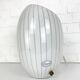 Large Murano glass table lamp with lined pattern 1950-60