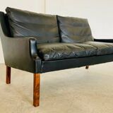 Ensemble canapé et fauteuil G. Thams pour 2 personnes, style rétro danois du milieu du siècle