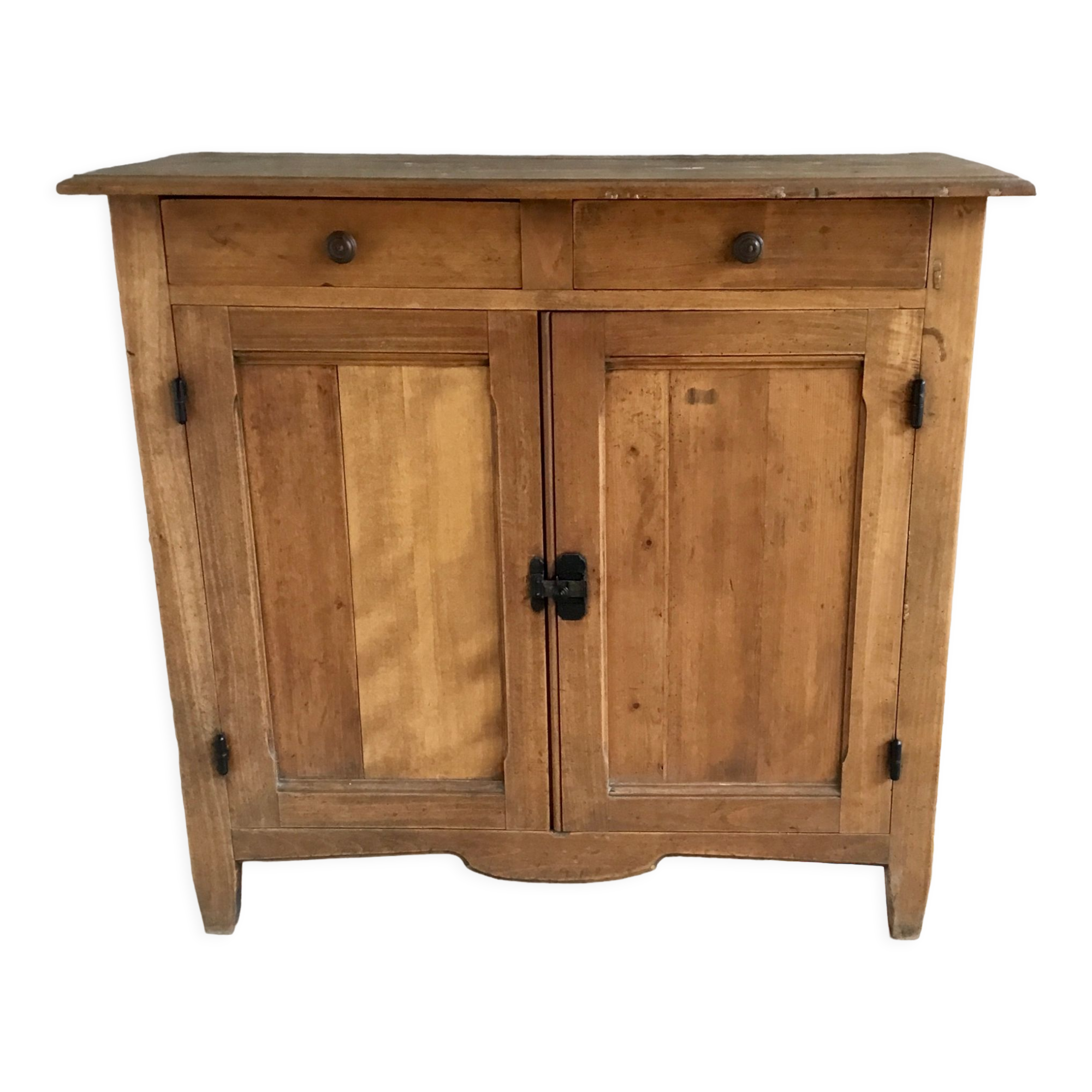 Parisian sideboard with 2 doors and 2 drawers - early twentieth