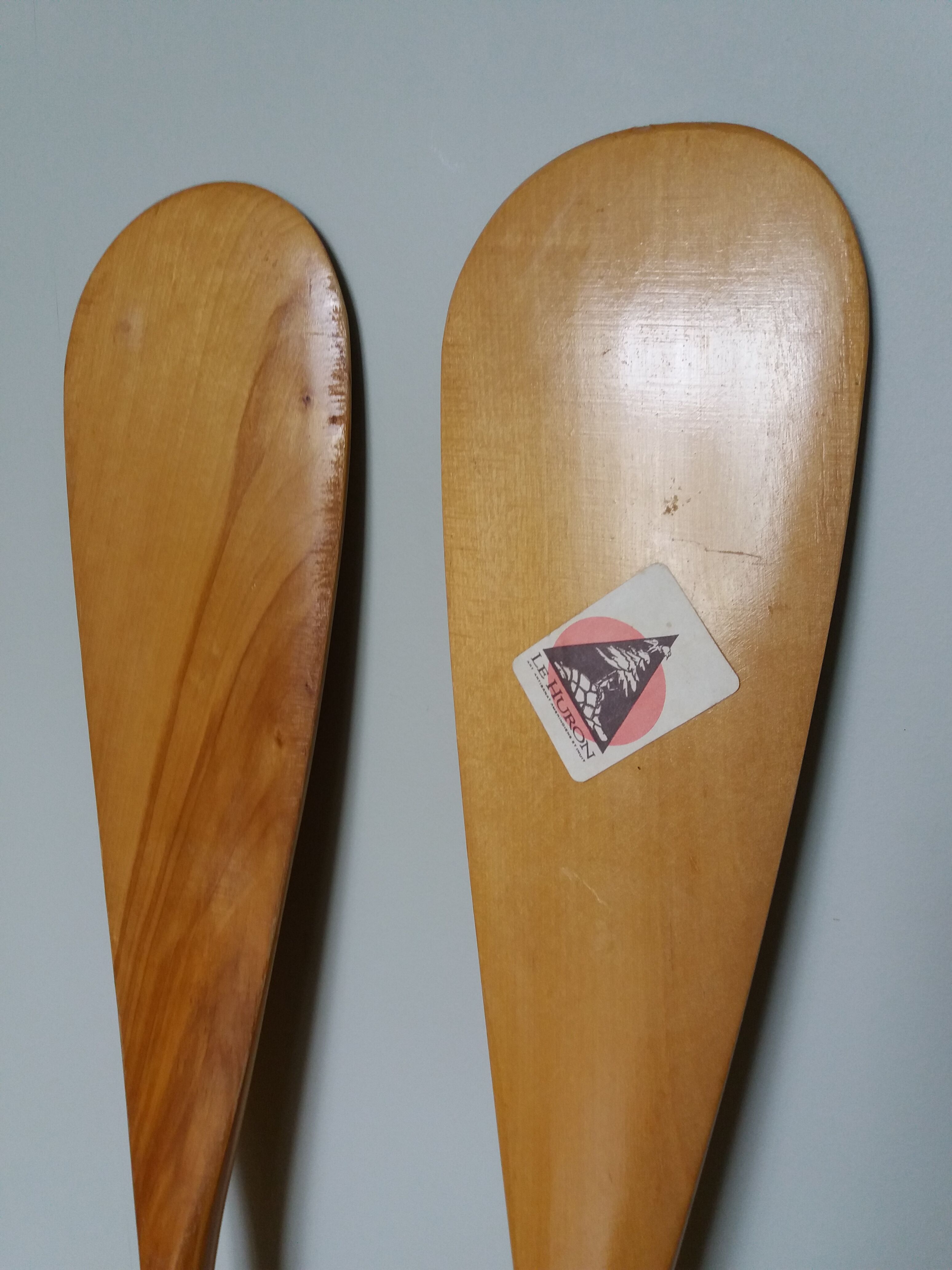 Paddles Native American rows