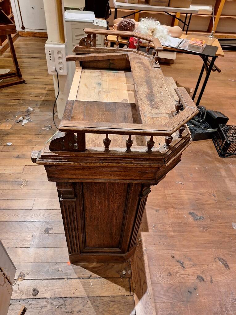 old cash register furniture