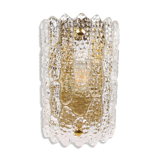 Large Modern Midcentury Wall Lamp Orrefors by Carl Fagerlund