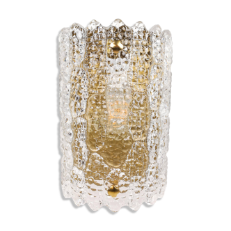 Large Modern Midcentury Wall Lamp Orrefors by Carl Fagerlund