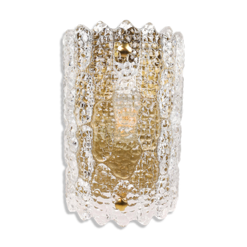 Large Modern Midcentury Wall Lamp Orrefors by Carl Fagerlund