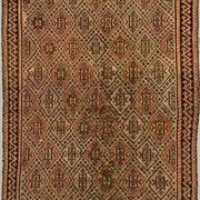 Large Vintage Turkish Kilim Rug 331x165 cm Wool Jajim Kelim