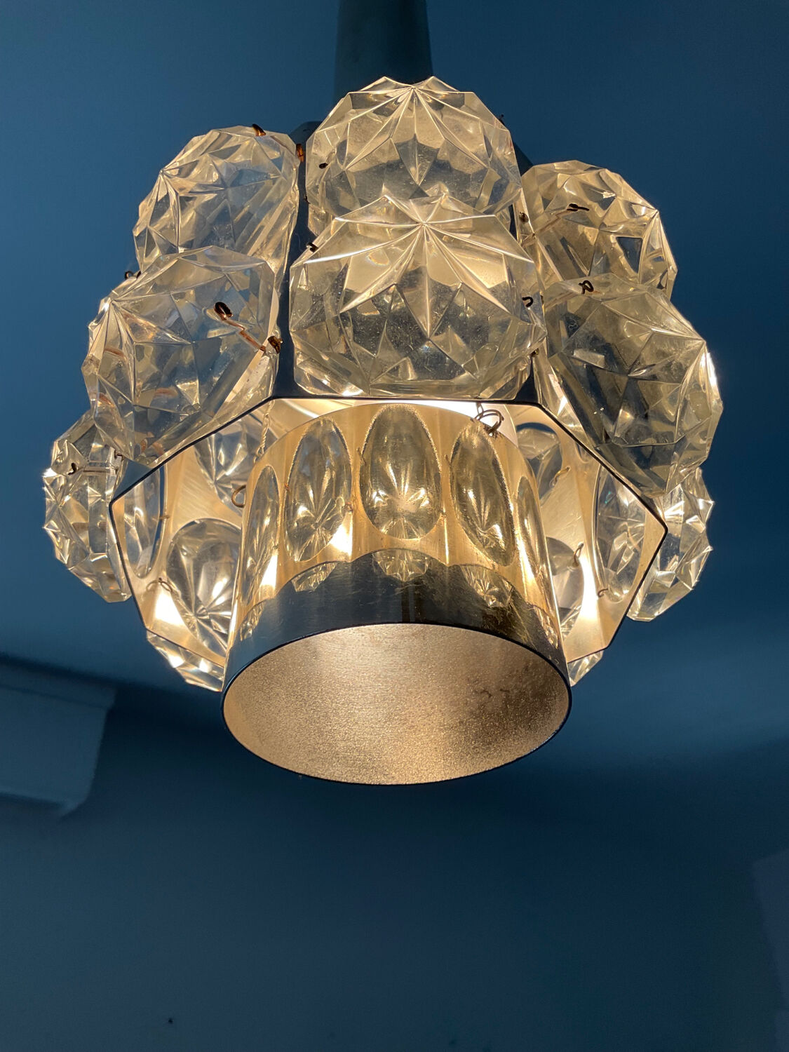 Kinkeldey Leuchten pendant light from the 60s and 70s