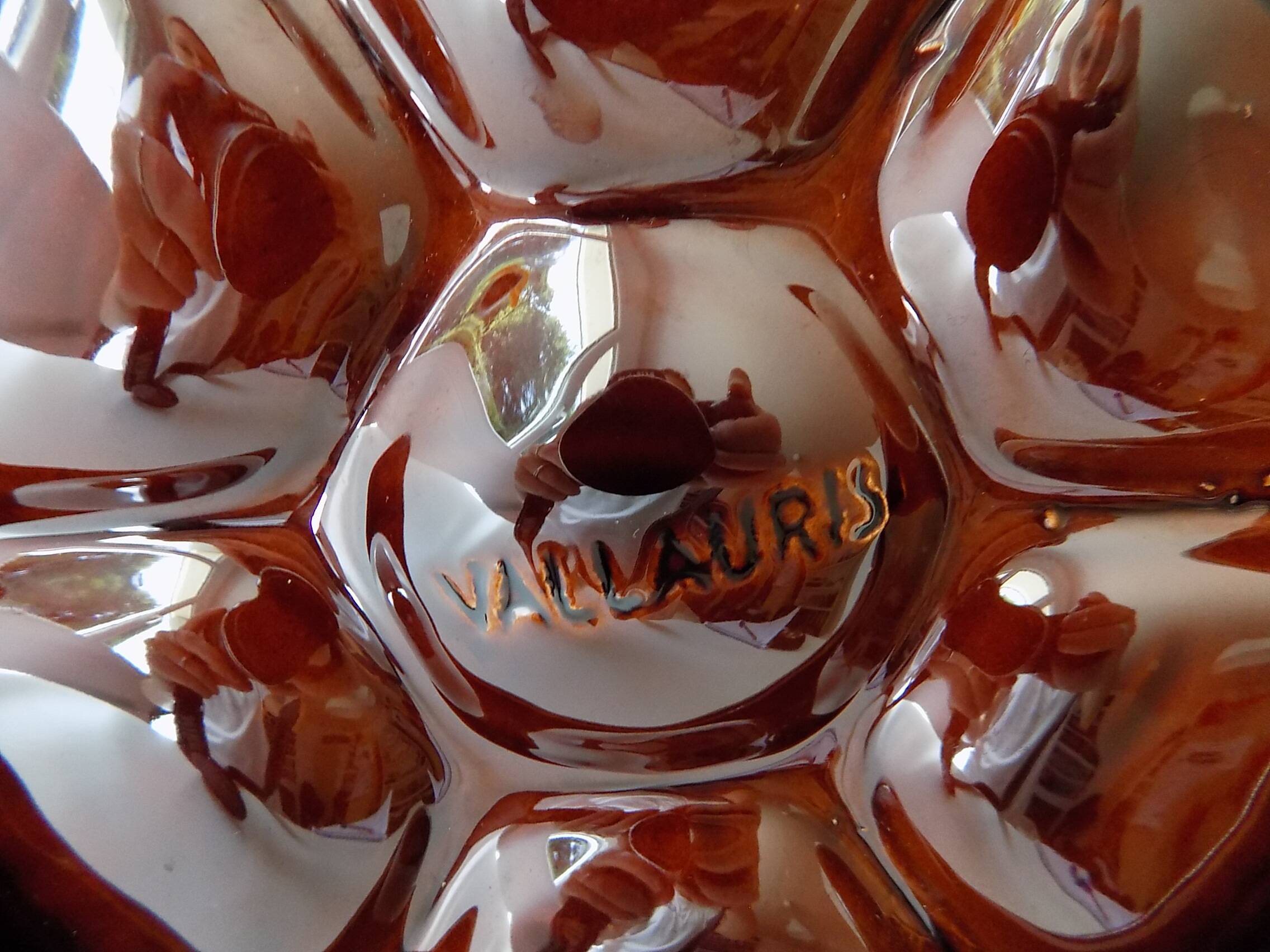 Flat plate (Vallauris) year 70