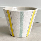 Mid century ceramic planter by Adco, vintage, 1950s flower pot