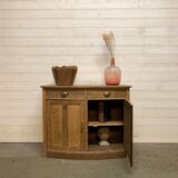 Buffet Art Deco marquetry and brass inlay