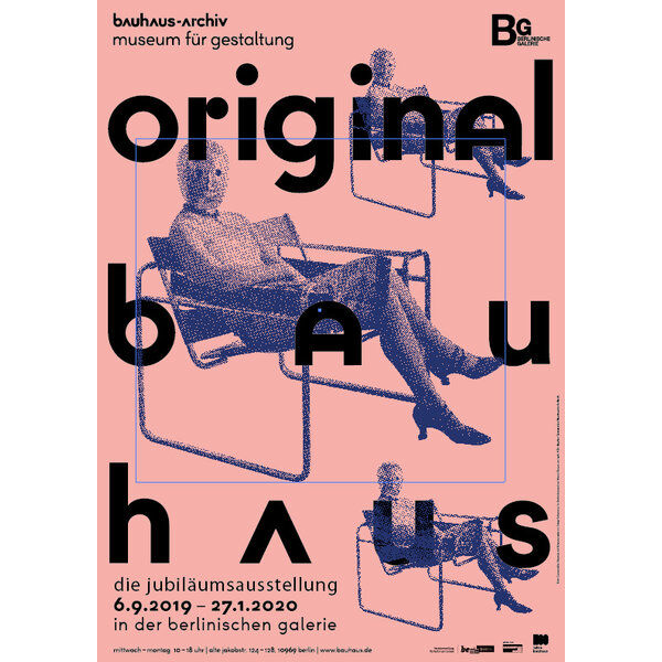 Lot 2 posters of Bauhaus 84cm x 60cm