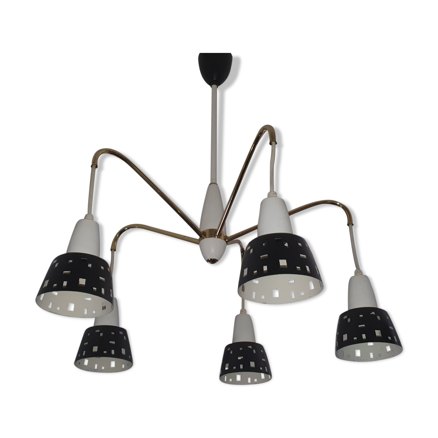 Modernist 1960s ceiling light