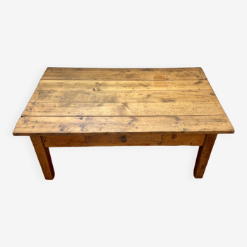 Table basse de ferme vintage