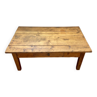 Table basse de ferme vintage