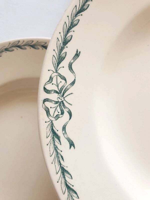 Longchamp Terre de fer soup plates